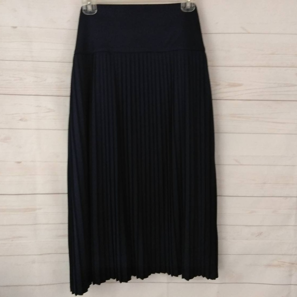 A New Day Navy Pleated Skirt 18